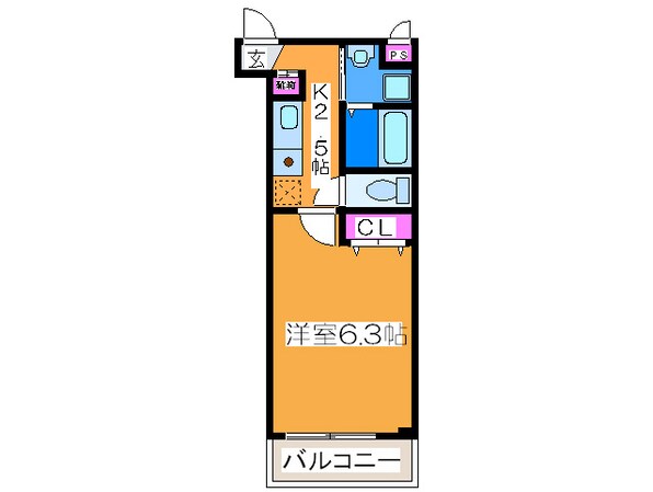 ルポゼ我孫子の物件間取画像